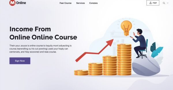 বাংলাদেশে অনলাইন কোর্স তৈরি করে আয়